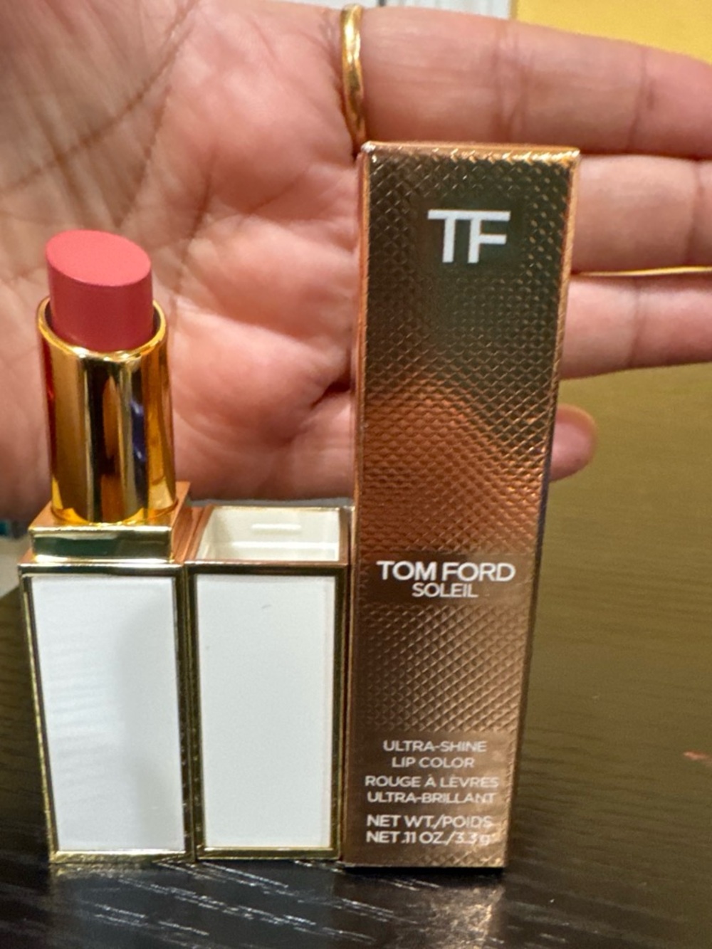 Tom Ford Soleil Ultra-Shine Lip Color — shade 33 PLAGE NUE brand new in the box